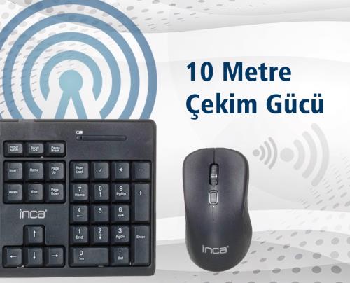 INCA IWS-539T KABLOSUZ KLAVUE MOUSE SET